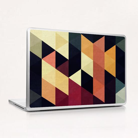 Pattern cosmic triangles Laptop & iPad Skin by Vitor Costa