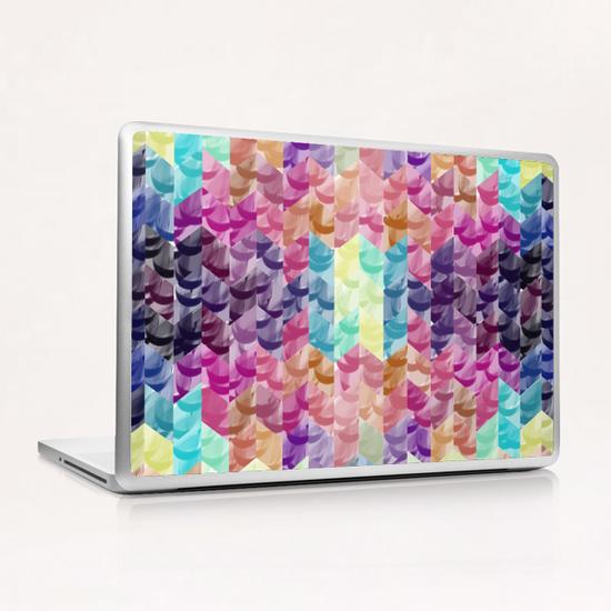 Abstract Geometric Background #14 Laptop & iPad Skin by Amir Faysal