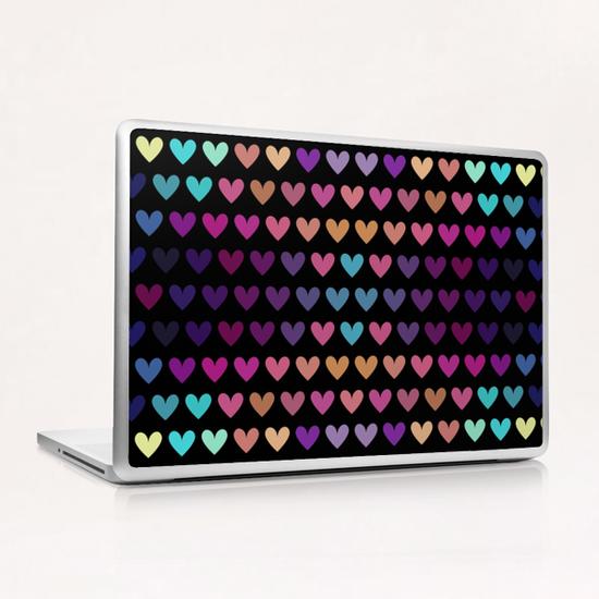 Cute Hearts #4 Laptop & iPad Skin by Amir Faysal