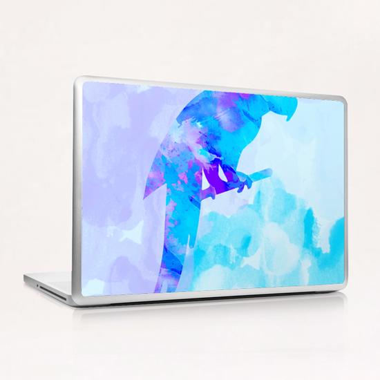 Abstract Parrot Laptop & iPad Skin by Amir Faysal