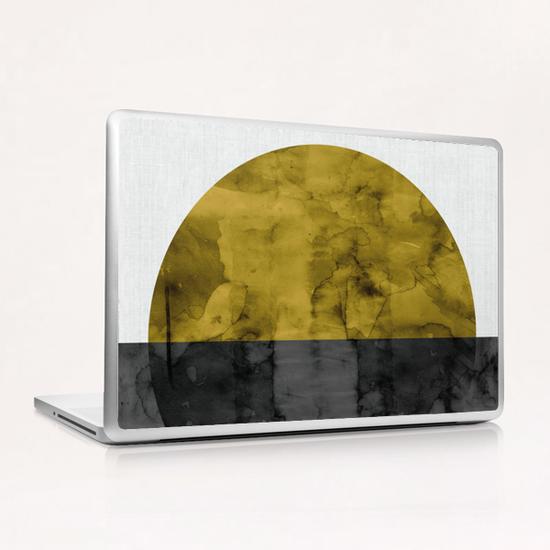 Watercolor landscape geometrica II Laptop & iPad Skin by Vitor Costa