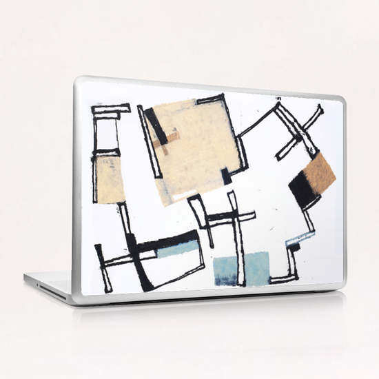 Composition 16 Laptop & iPad Skin by Jean-Noël Bachès