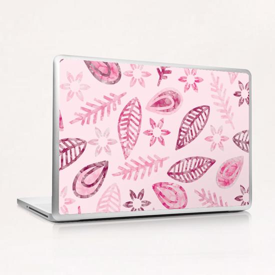 Watercolor Floral X 0.7 Laptop & iPad Skin by Amir Faysal