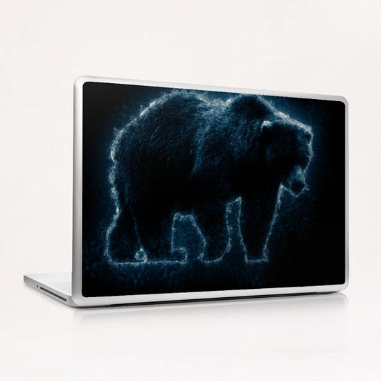 Splash Bear  Laptop & iPad Skin by Amir Faysal