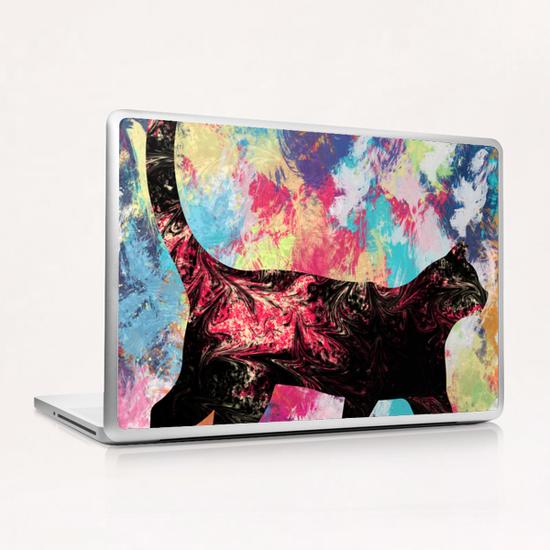 Abstract Cat Laptop & iPad Skin by Amir Faysal