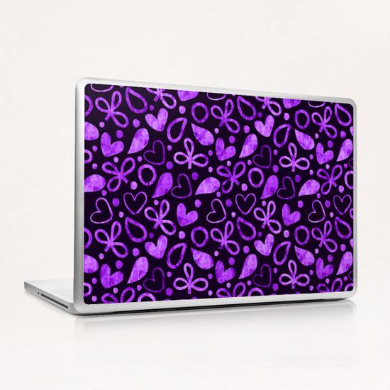 LOVELY FLORAL PATTERN #2 Laptop & iPad Skin by Amir Faysal