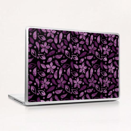 LOVELY FLORAL PATTERN X 0.2 Laptop & iPad Skin by Amir Faysal