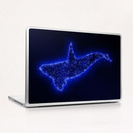 Splash Whale Laptop & iPad Skin by Amir Faysal