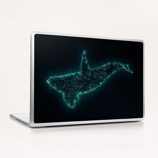 Splash Whale X 0.3 Laptop & iPad Skin by Amir Faysal