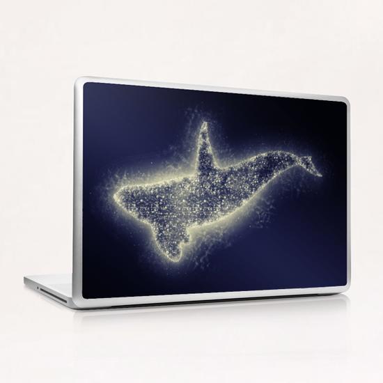 Splash Whale X 0.2 Laptop & iPad Skin by Amir Faysal