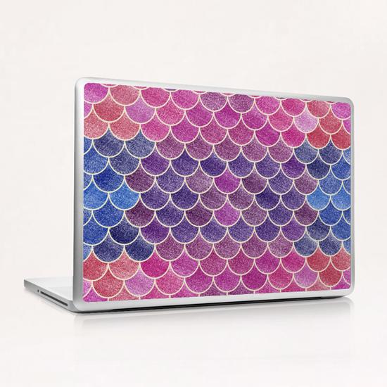 Glitters Mermaid X 0.2 Laptop & iPad Skin by Amir Faysal