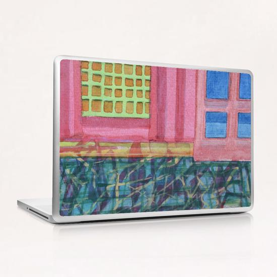 Interieur with pink Wall  Laptop & iPad Skin by Heidi Capitaine