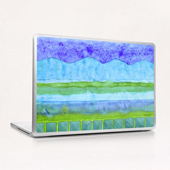 Blue Mountains Laptop & iPad Skin by Heidi Capitaine