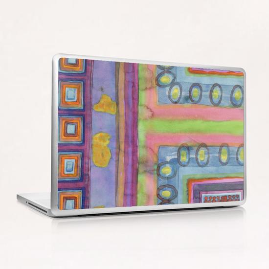  Strolling in a Colorful City Laptop & iPad Skin by Heidi Capitaine