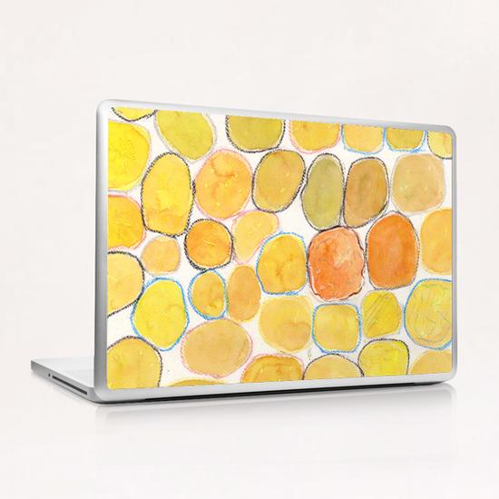 Cheerful Orange Gathering Laptop & iPad Skin by Heidi Capitaine
