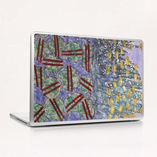Glittering Underwater Life  Laptop & iPad Skin by Heidi Capitaine