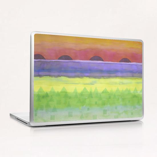 Four times Sunset Laptop & iPad Skin by Heidi Capitaine