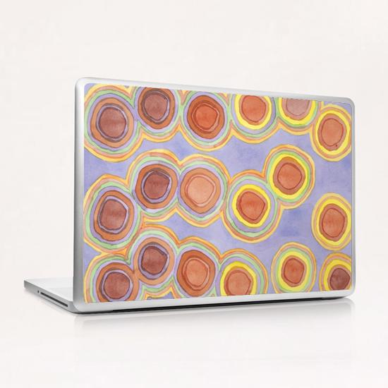 Growing Chains of Circles  Laptop & iPad Skin by Heidi Capitaine