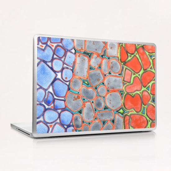 Summer Heat over Refreshing Water Pattern Laptop & iPad Skin by Heidi Capitaine