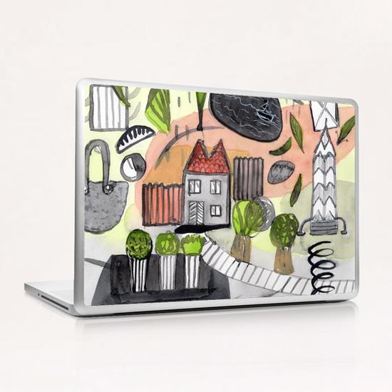 On a Stormy Day  Laptop & iPad Skin by Heidi Capitaine