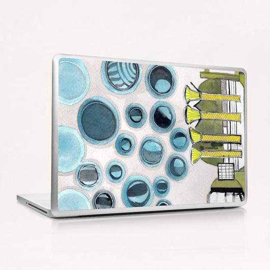 The Bubbles Production Machine  Laptop & iPad Skin by Heidi Capitaine