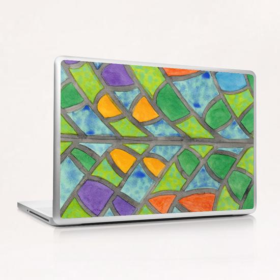 Butterfly Wing Pattern Laptop & iPad Skin by Heidi Capitaine