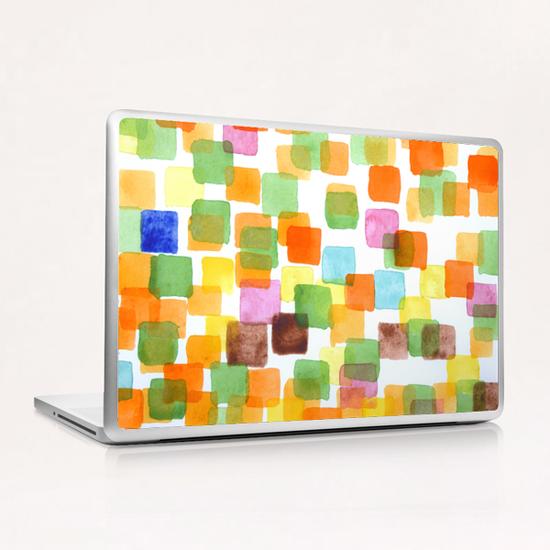 First Squares Pattern Laptop & iPad Skin by Heidi Capitaine