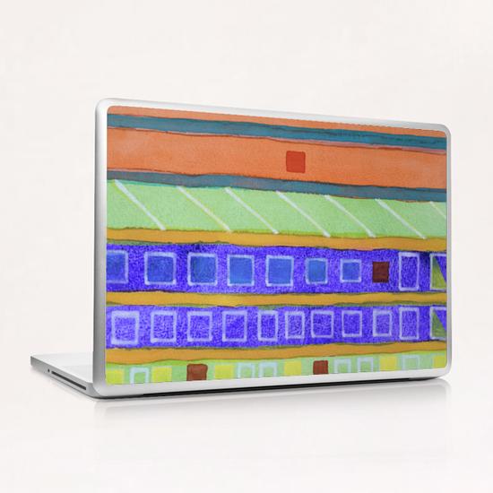 Modern Building Facade Laptop & iPad Skin by Heidi Capitaine