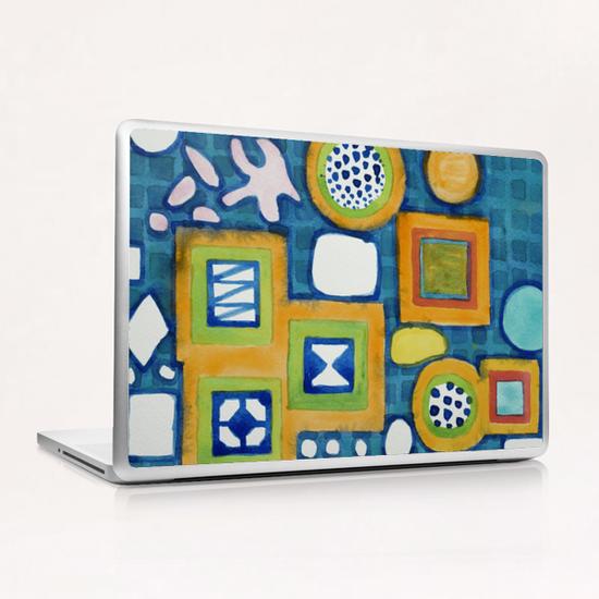 Cluster of Wall Objects Laptop & iPad Skin by Heidi Capitaine