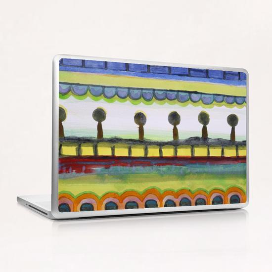 The Seaside Promenade  Laptop & iPad Skin by Heidi Capitaine