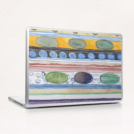 . Serene Stripes  Laptop & iPad Skin by Heidi Capitaine