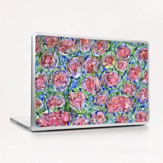 Bed Of Roses Laptop & iPad Skin by Heidi Capitaine
