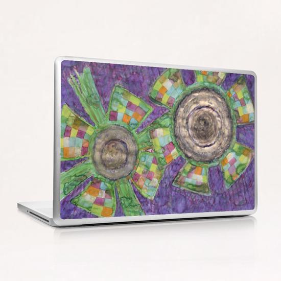King Flower and Queen Flower  Laptop & iPad Skin by Heidi Capitaine