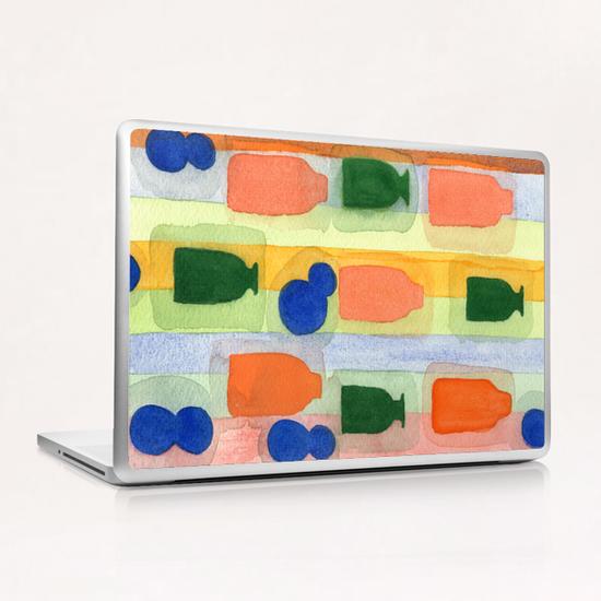 One Vase Toppled Over Laptop & iPad Skin by Heidi Capitaine