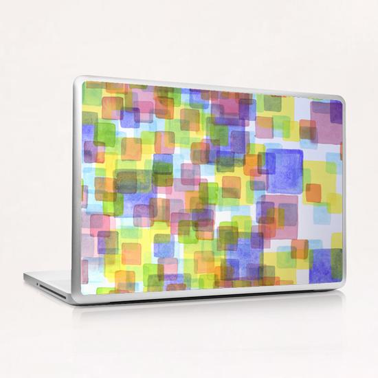 Floating Lightfull Squares Laptop & iPad Skin by Heidi Capitaine