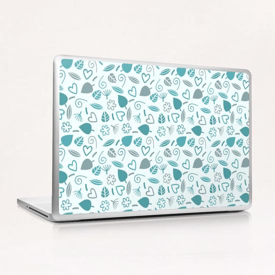 LOVELY FLORAL PATTERN X 0.14 Laptop & iPad Skin by Amir Faysal