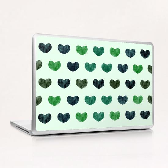 Cute Hearts X 0.2 Laptop & iPad Skin by Amir Faysal