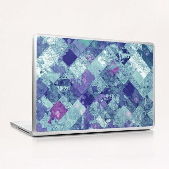 Abstract Geometric Background #10 Laptop & iPad Skin by Amir Faysal