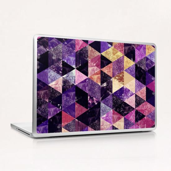 Abstract Geometric Background #11 Laptop & iPad Skin by Amir Faysal