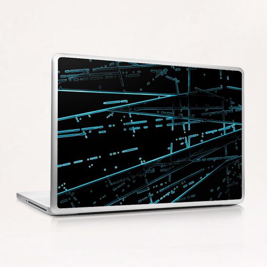 Neon Disco X 0.5 Laptop & iPad Skin by Amir Faysal