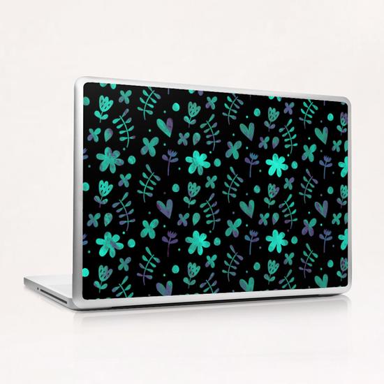 LOVELY FLORAL PATTERN X 0.10 Laptop & iPad Skin by Amir Faysal