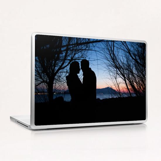 Romantic sunset Laptop & iPad Skin by Salvatore Russolillo