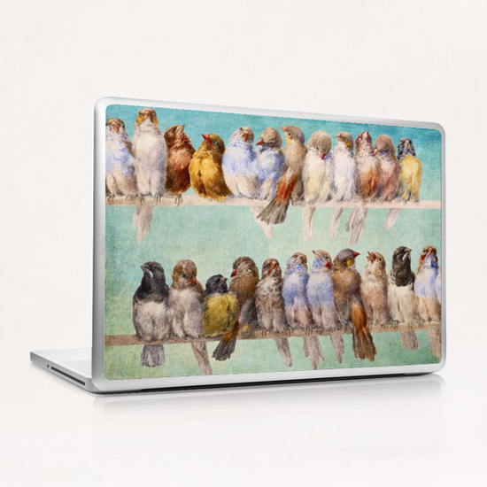 Birds Birds Birds Laptop & iPad Skin by DVerissimo