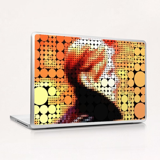 Bowie Low Abstract Laptop & iPad Skin by Louis Loizou