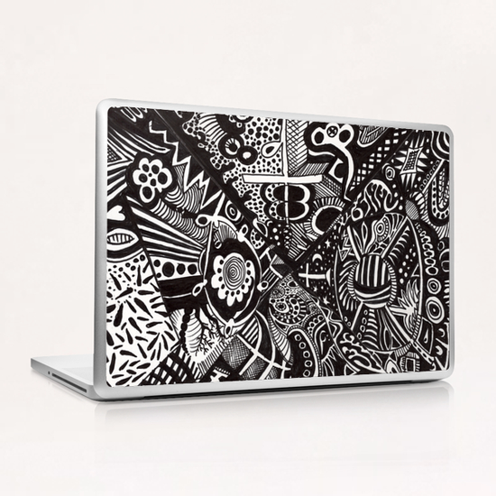 Mandala personnel Laptop & iPad Skin by Denis Chobelet