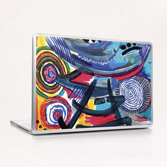 Chaud et Froid Laptop & iPad Skin by Denis Chobelet