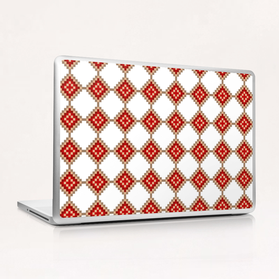 Pixelated Christmas Laptop & iPad Skin by PIEL Design