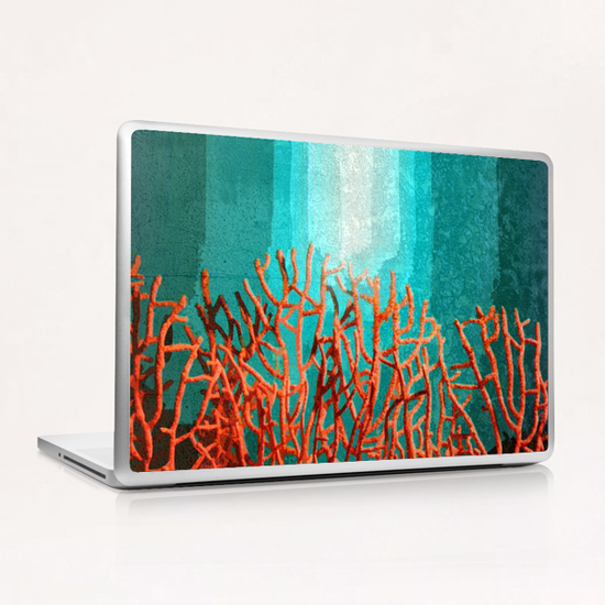 Red Coral Laptop & iPad Skin by Malixx