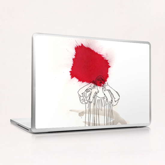 La Diva Laptop & iPad Skin by Pierre-Michael Faure