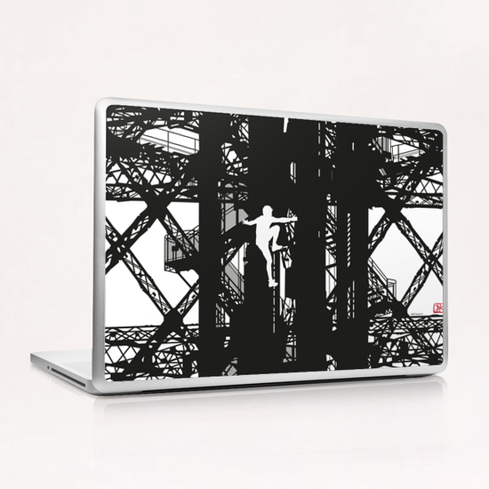 Eiffel Tower # 2 Laptop & iPad Skin by Denis Chobelet